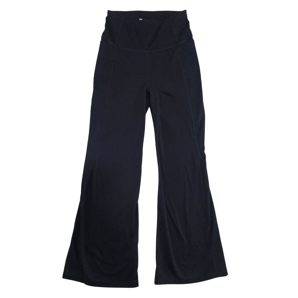 All in Motion Womens Black High Waisted Flare Yoga Pants XS Recycled Polyester